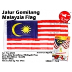 6472 Jalur Gemilang / Malaysia Flag 90x180cm ( 3x6ft ) 1PCS